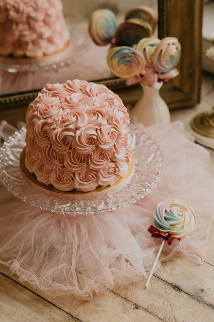 Photographe Culinaire - Flower Cake Rose