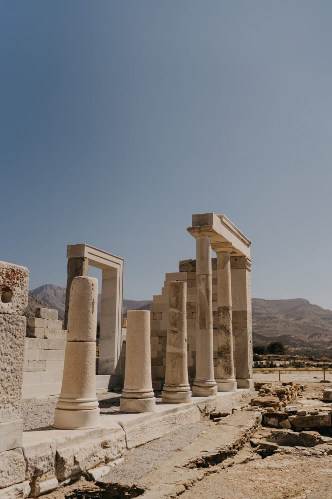 Temple de Demeter à Naxos dans les Cyclades