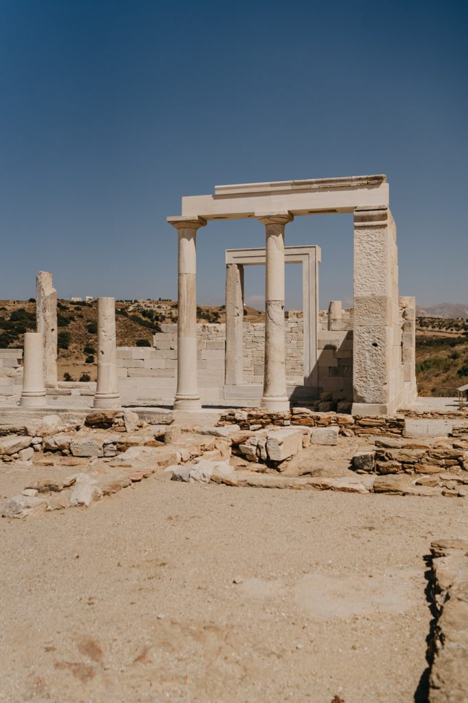 Temple de Demeter à Naxos dans les Cyclades