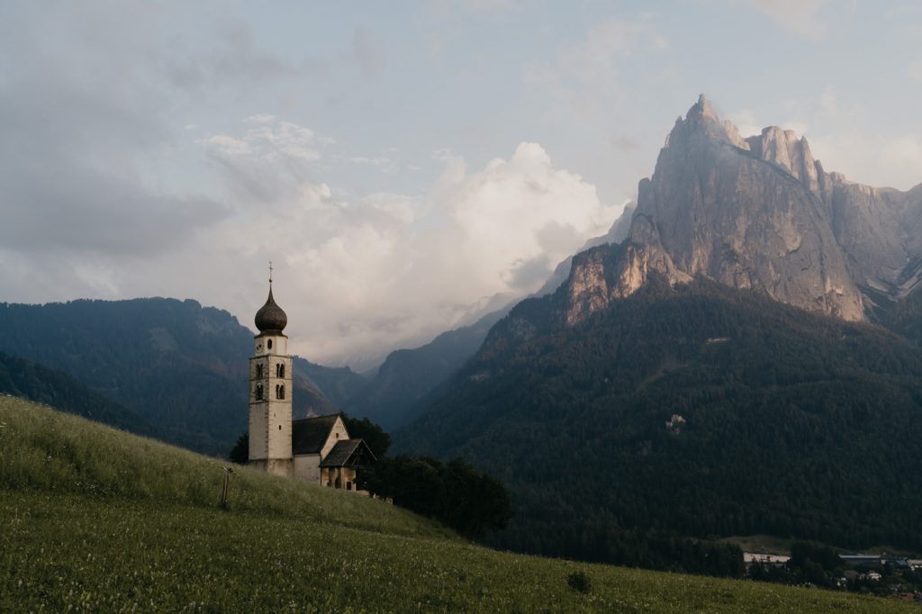 Voyage dans les Dolomites - Eglise sans Valentino