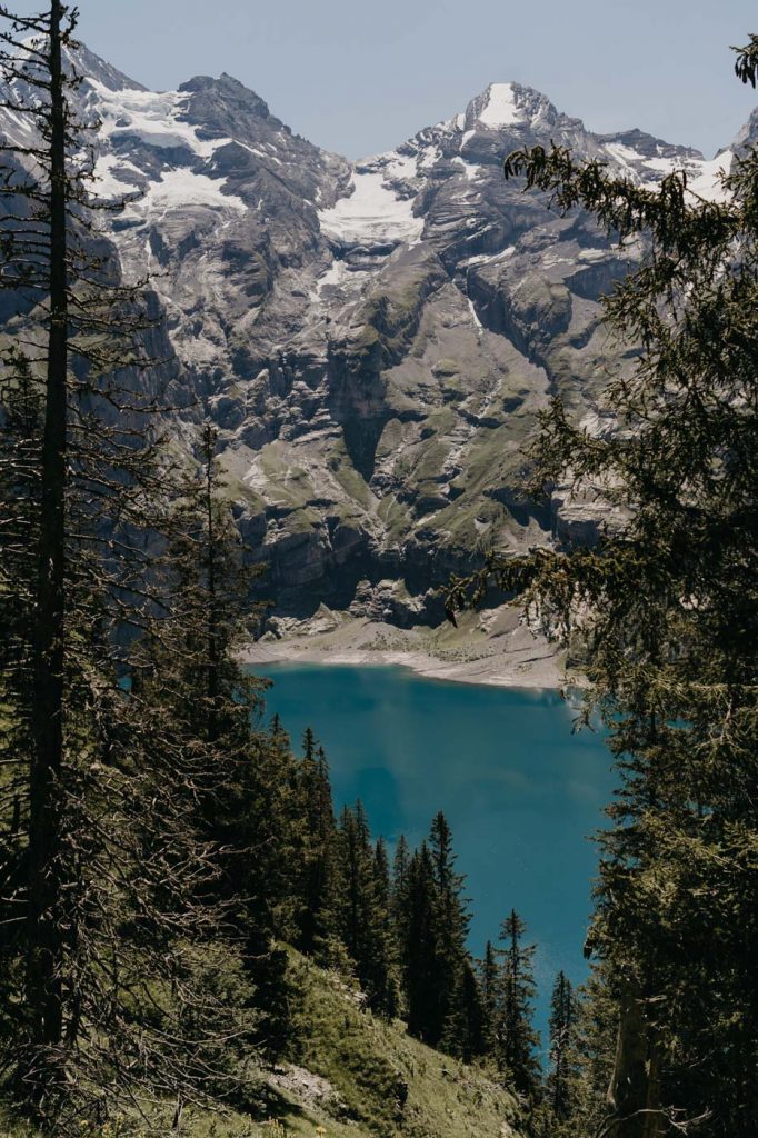 Road trip en Suisse : le lac d'Oeschinensee
