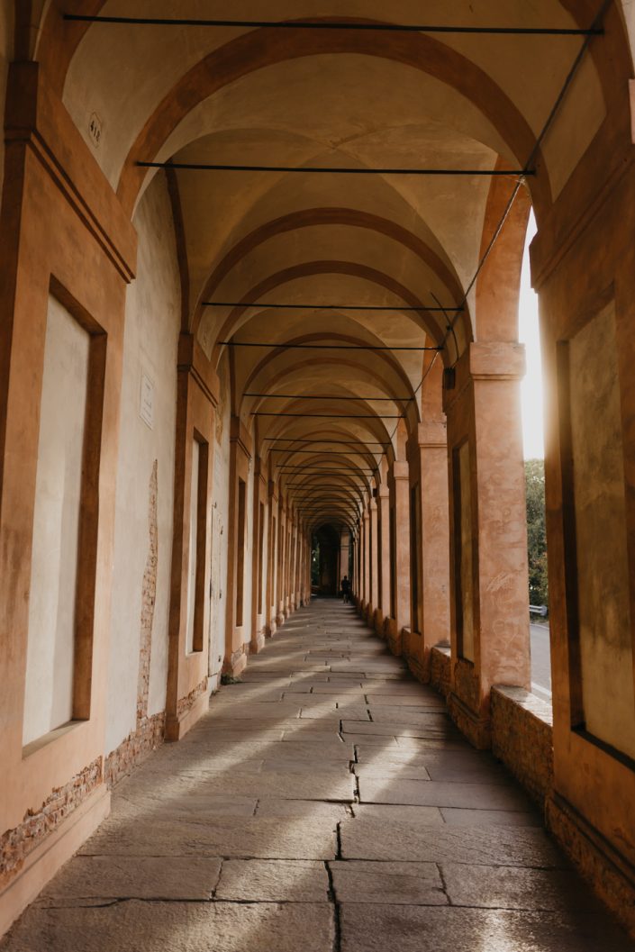 Arcades vers le Sanctuaire Madonna di San Luca